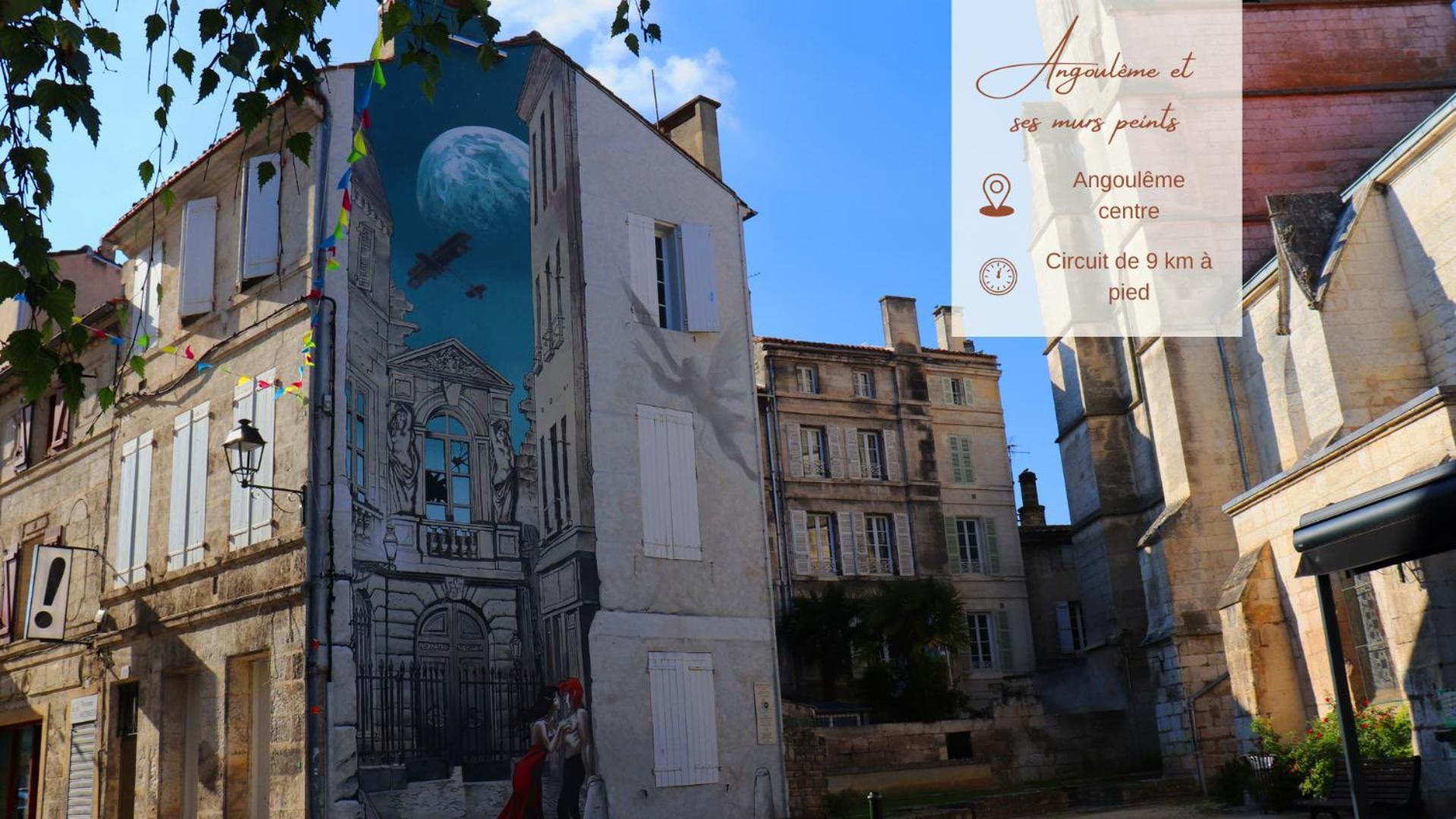 Face A L'Hotel De Ville Grand Et Lumineux Appartement アングレーム エクステリア 写真